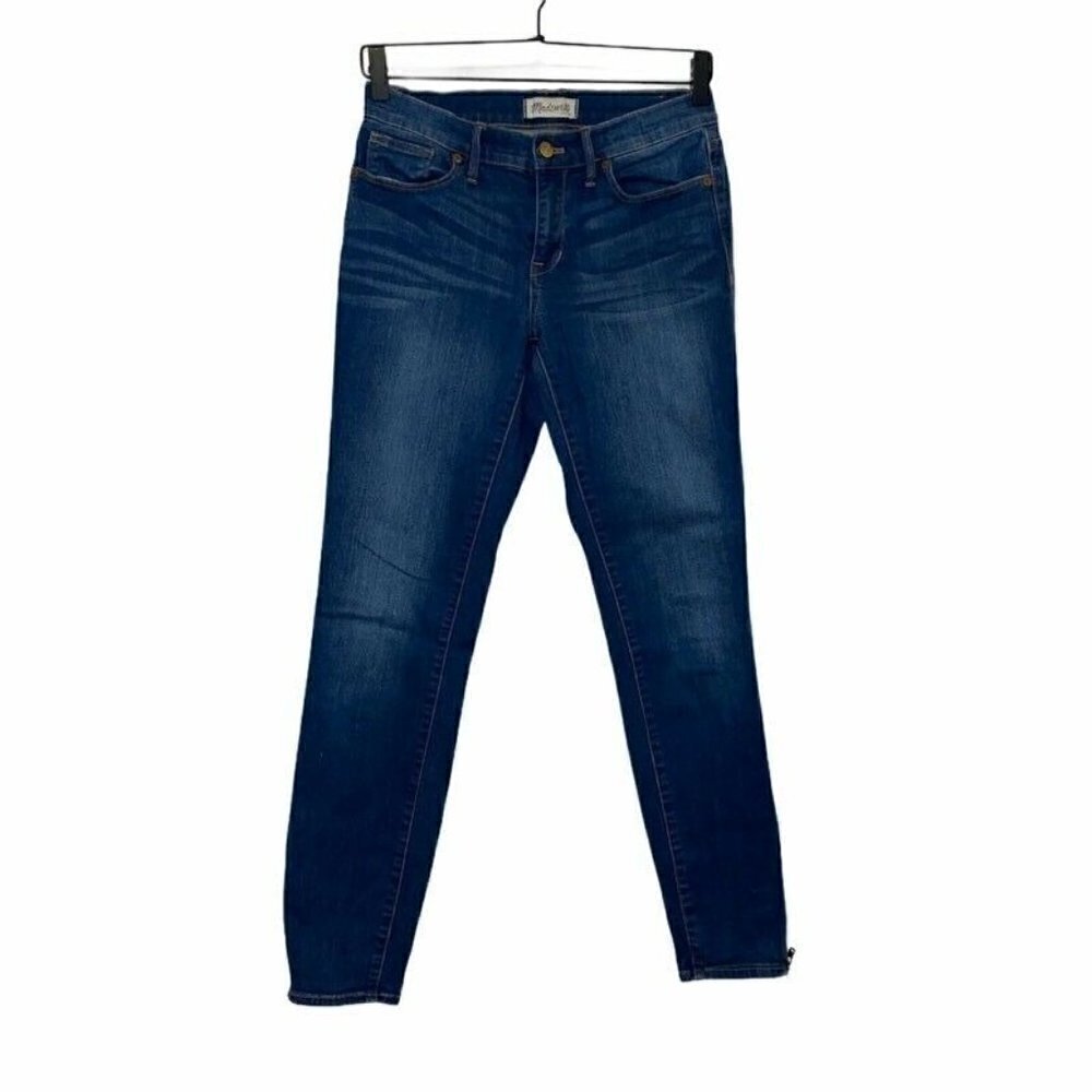 Madewell Slim Skinny Jeans Blue Dark Wash 27